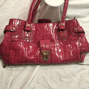 Liz Claibourne Handbag  Ruby Pink Color  #Spring
